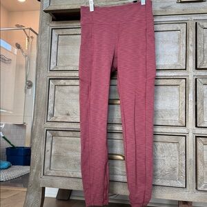 Lululemon Athletica Burgundy Leggings